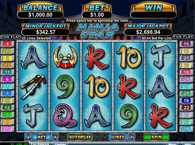 Bono Ninja Star tragaperras online