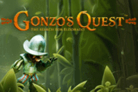 Logo tragaperras Gonzo's quest