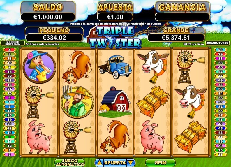 tragaperras triple twister