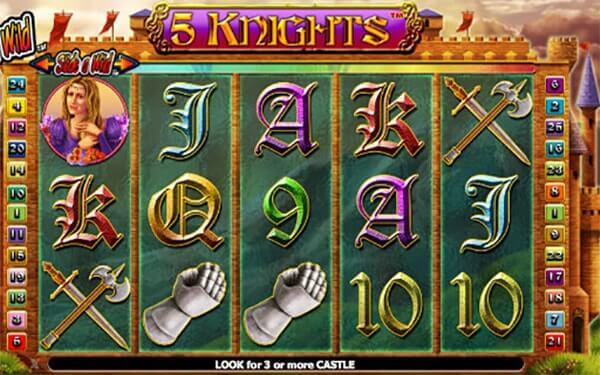 Bono 5 Knights tragaperras online
