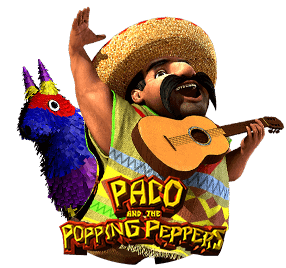 Paco and the popping peppers tragaperras
