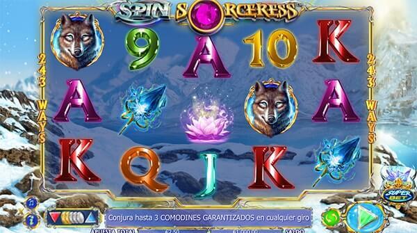 Bono spin sorceress tragaperras online