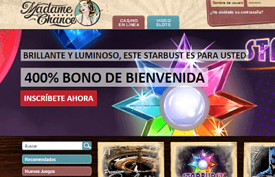 bonos y promociones de madame chance