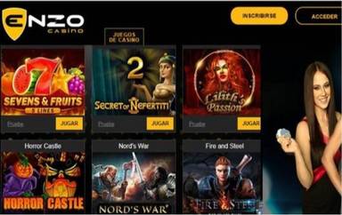 100 euros promocionales en giros gratis Enzzo Casino