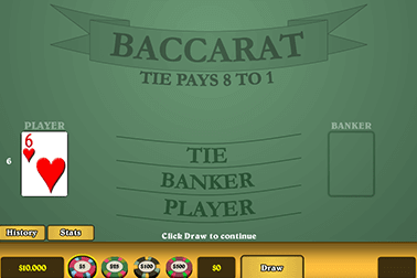 Baccarat de Actual gaming