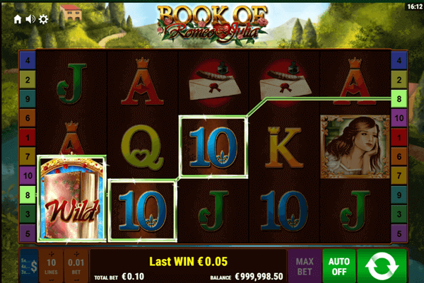 slot Book of Romeo and Juliette