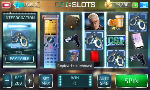 tragamonedas Crime Scene Investigation