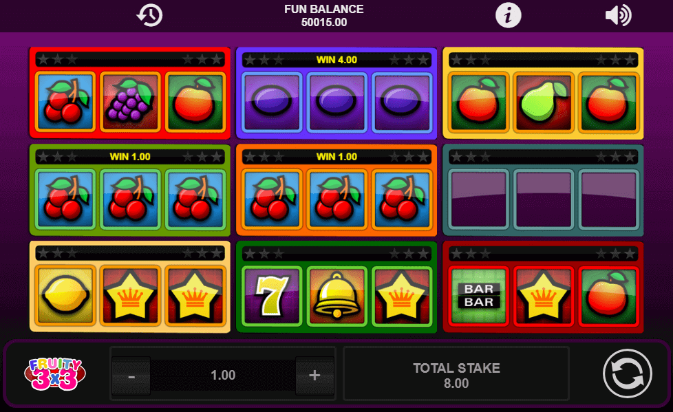 slot Fruity 3x3