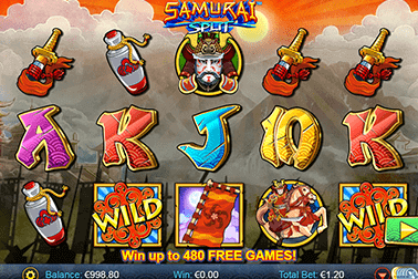 tragaperras Samurai Split