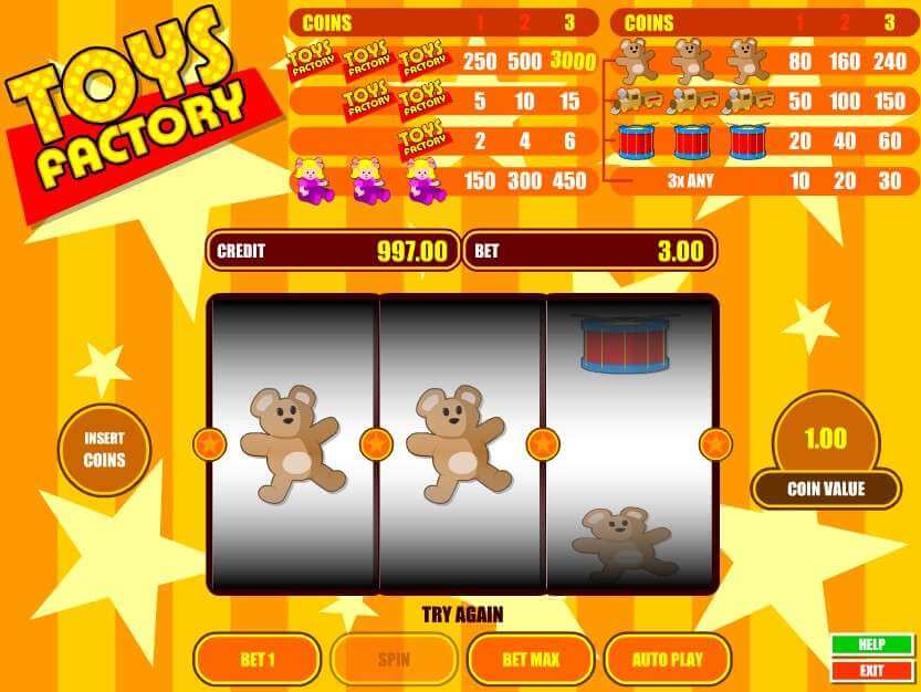 tragamonedas Toys Factory
