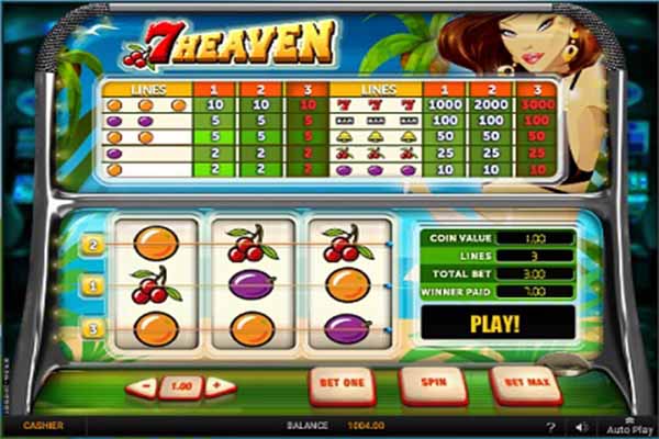 7 Heaven tragamonedas