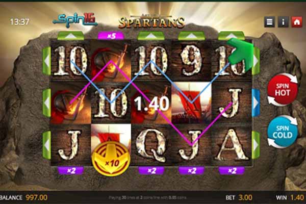 Age of Spartans Spin 16 tragamonedas