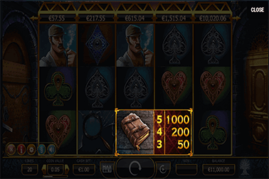 tragaperras Holmes and the Stolen Stones