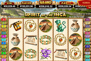 tragaperras Spirit of the Inca