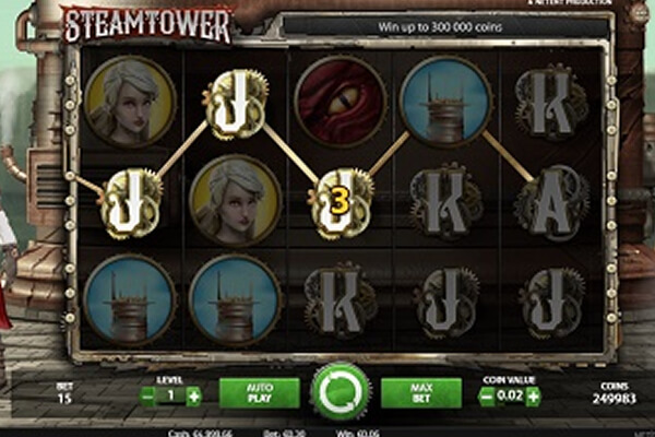 Steam Tower tragamonedas