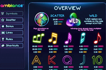 Ambiance tragamonedas