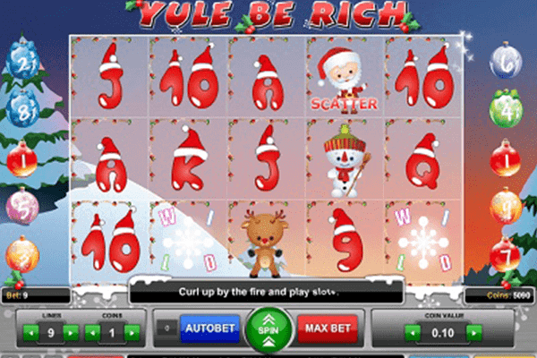 tragaperras Yule Be Rich