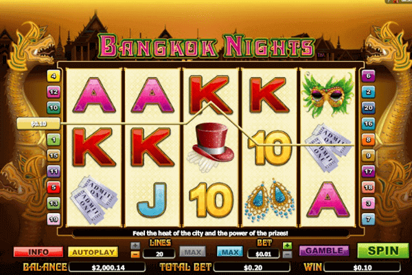 Tragaperras Bangkok Nights