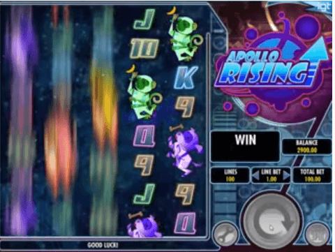 Tragaperras Apollo Rising