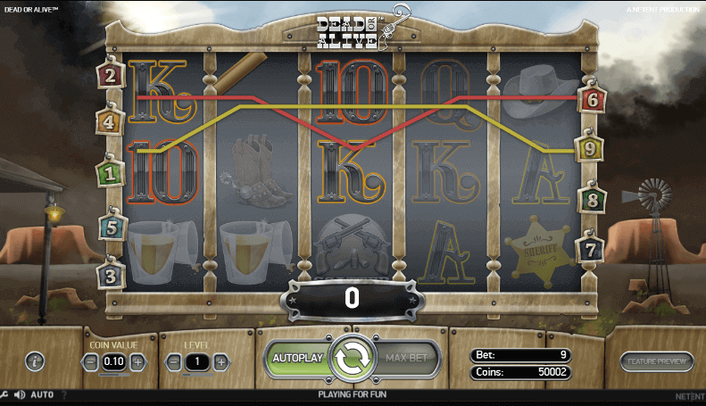 Tragaperras Dead or Alive