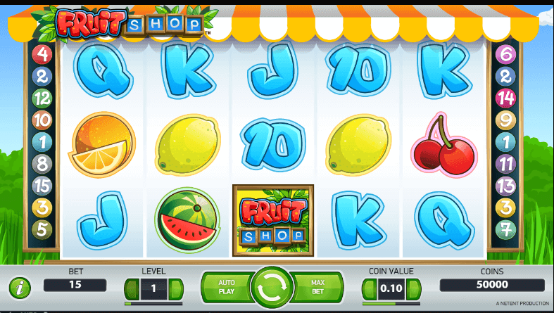 Tragaperras Fruit Shop