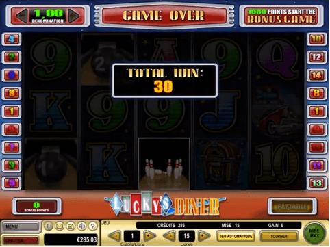 Tragaperras Lucky Diner