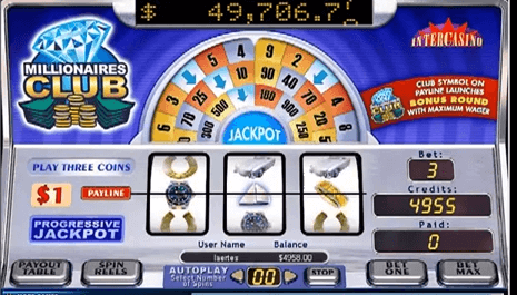 Tragaperras Millionaires Club