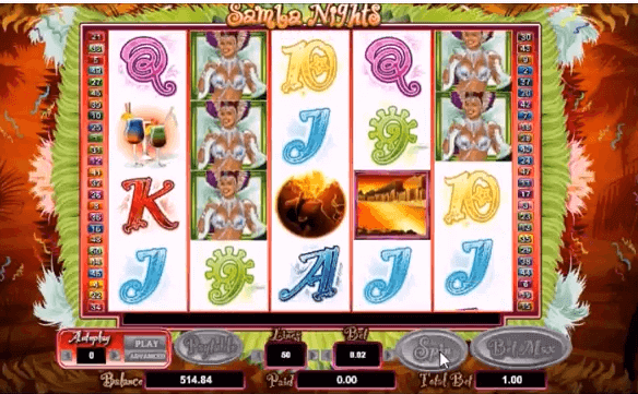 Tragaperras Samba Nights