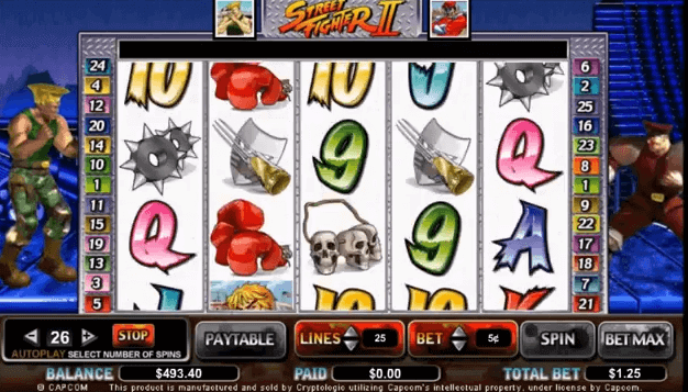 Slot Street Fighter 2