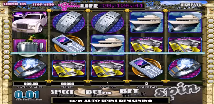 Tragaperras The Glam Life