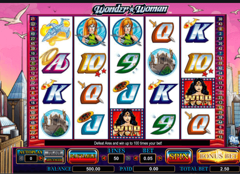 Tragaperras Wonder Woman