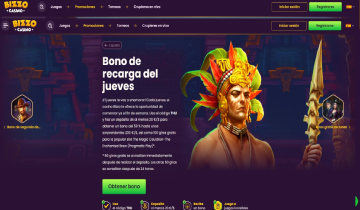 Bizzo Casino codigo promocional