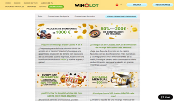 Promociones Winolot Casino